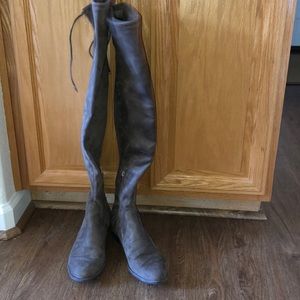 Over the Knee Suede Boots